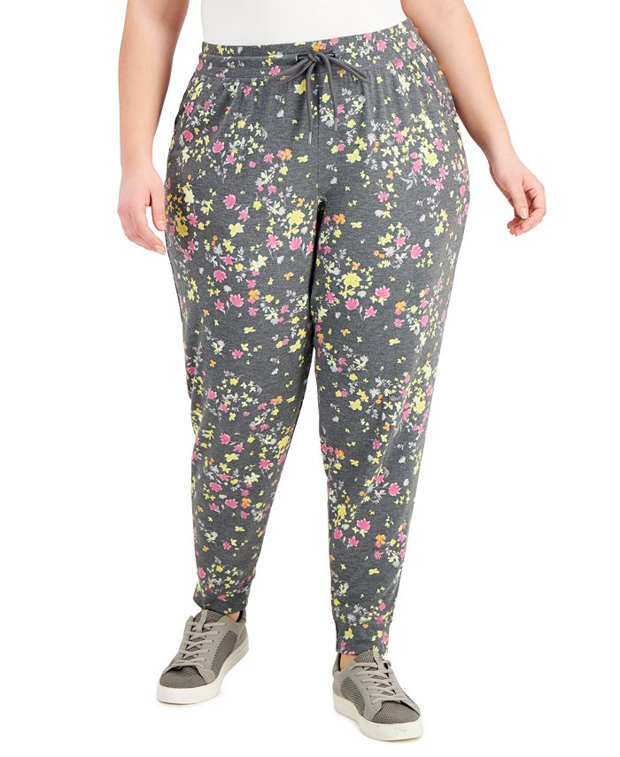 ID Ideology Plus Size Jogger Pants, Created for Macy's - Macy's