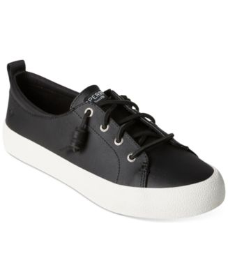 Sperry Women s Crest Vibe Leather Sneakers Created for Macy s Macy s