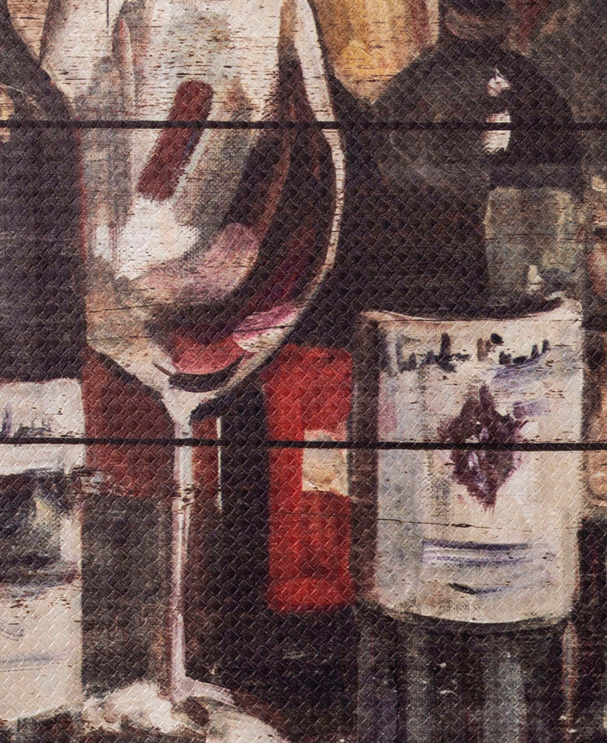 Global Rug Designs Cheerful Ways Wine 4'7