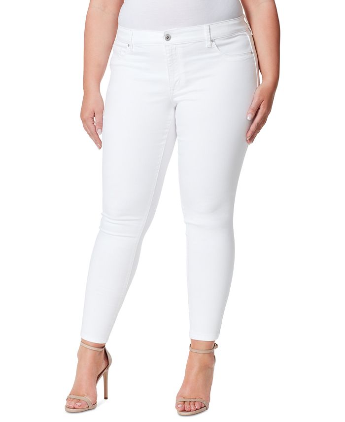 Jessica Simpson Trendy Plus Size Kiss Me Super Skinny Jeans & Reviews -  Jeans - Plus Sizes - Macy's