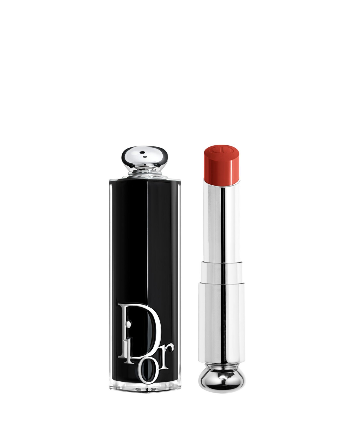 Dior Addict Refillable Shine Lipstick In Saddle (a Brick Red)