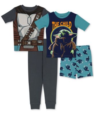 Disney Star Wars Pyjama Set Mannen Korte PJs Lounge Set Papa Baby Yoda Nachtkleding, Zwarte Darth Vader, 3XL
