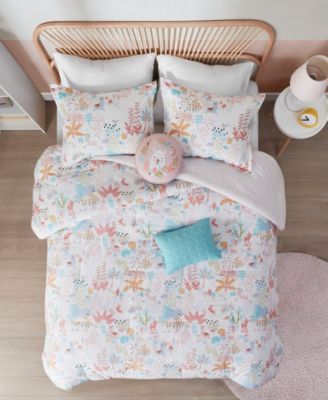 Intelligent Design Iris Woodland Animals 5-Pc. Comforter Set, Full/Queen