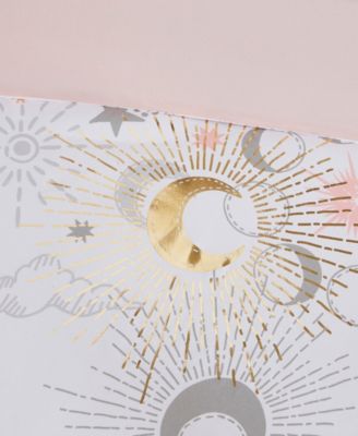 Intelligent Design Celia Starry Sky Metallic 4-Pc. Comforter Set, Full/Queen