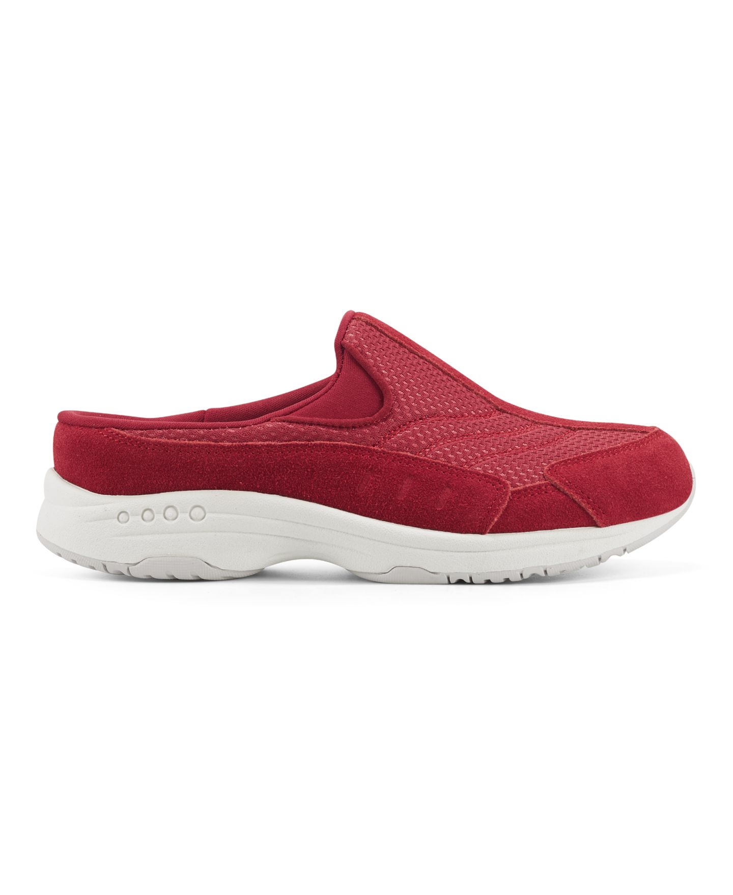 Женские кроссовки Easy Spirit Traveltime Slip-On Mule Walking, цвет: Красный — фото 2