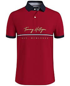 Men&apos;s Badlwin TH Flex Custom Fit Polo Shirt