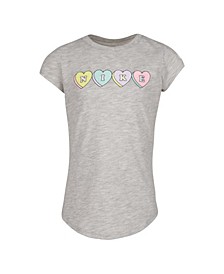 Toddler Girls Valentines Sweet Hearts T-shirt