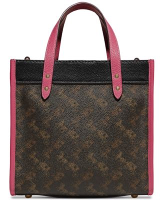 coach field tote 22