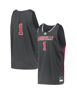 Men's #1 Louisville Cardinals Reverse Retro Jersey