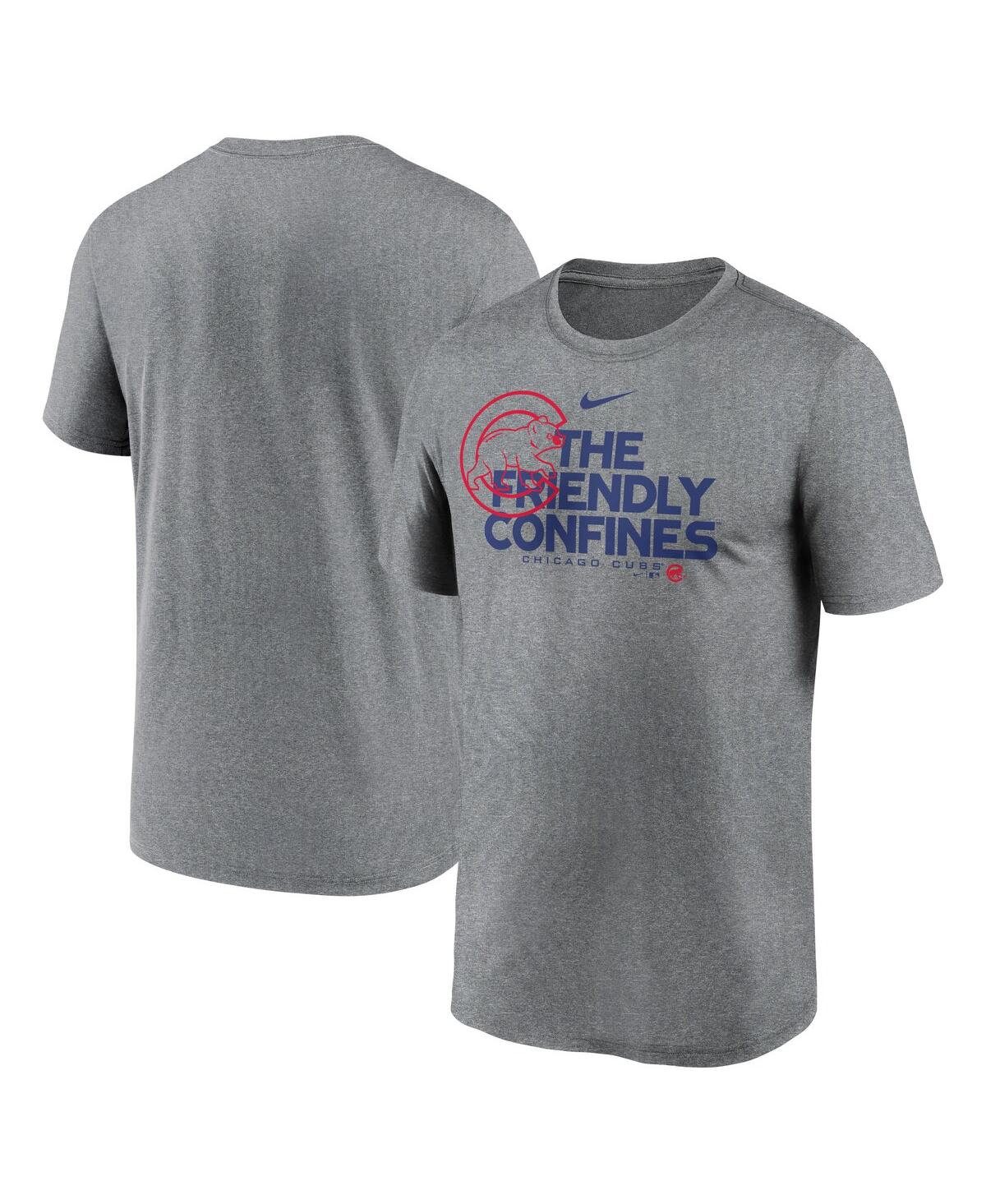 Men's NikeChicago Cubs Local Rep Legend Performance T-shirt - Heathered Charcoal