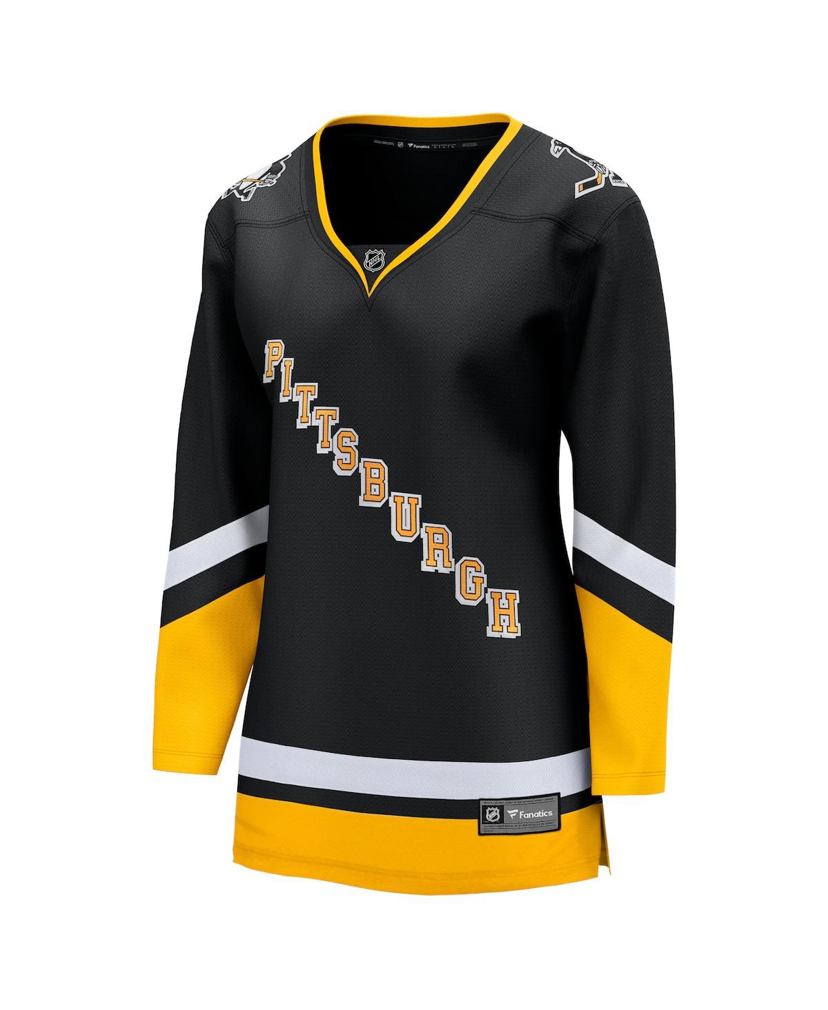 Women's FanaticsPittsburgh Penguins 2021/22 Alternate Premier Breakaway Jersey - Black