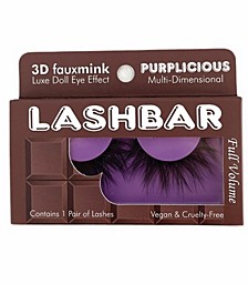 Purplicious Lashbar Single Pack False Eyelashes