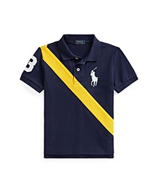 Little Boys Big Pony Mesh Polo Shirt