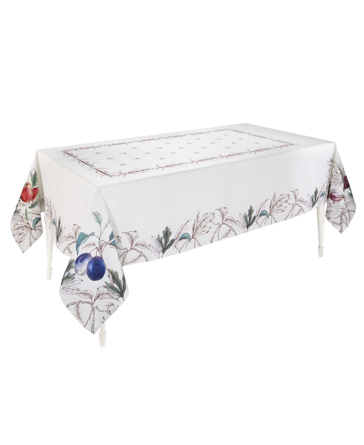 Shop Portmeirion Nature's Bounty Tablecloth By Avanti, 60" X 120" In Multicolor
