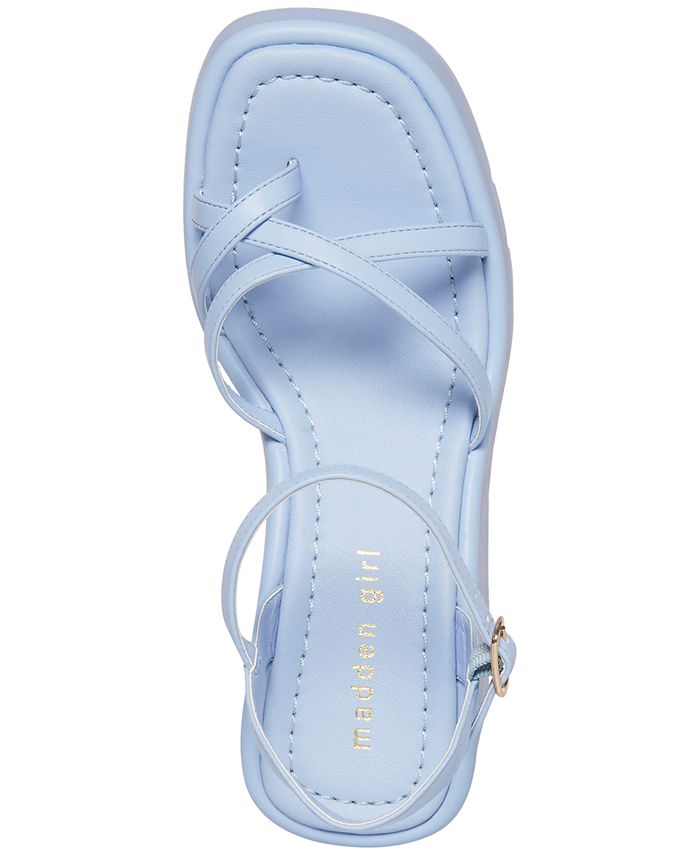 Madden Girl Vault Strappy Platform Wedge Sandals & Reviews Sandals Shoes Macy's