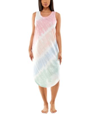 Photo 1 of NWT SIZE S Roudelain Tie-Dyed Sleeveless Jersey Tank Dress PLYESTER/COTTON