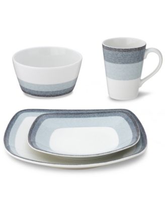 Noritake Colorscapes Layers 4 Piece Square Place Setting 