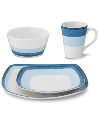 Слои Noritake Noritake Colorscapes состоят из 4 частей, расположенных на квадратном месте.