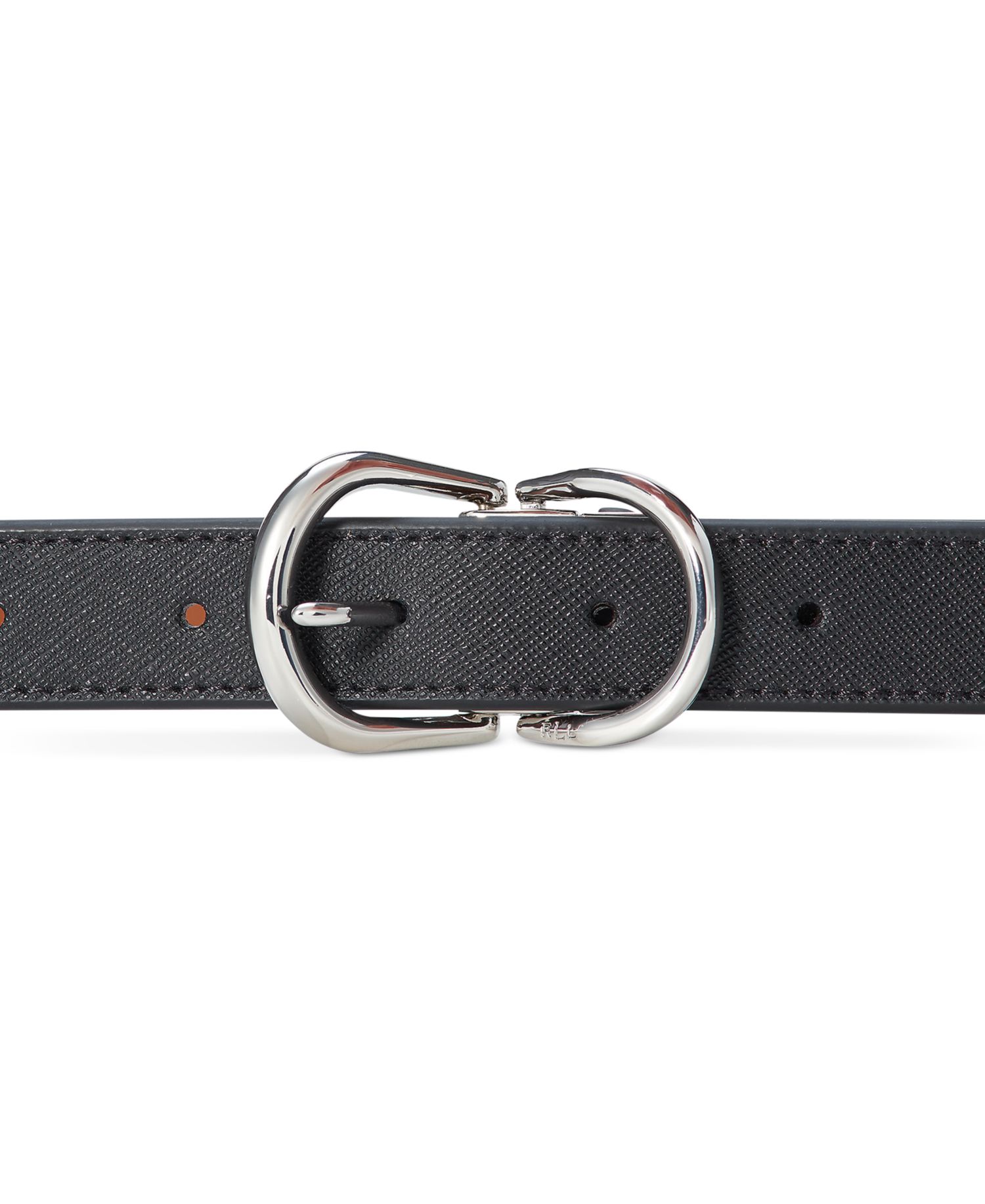 Reversible Crosshatch Leather Belt