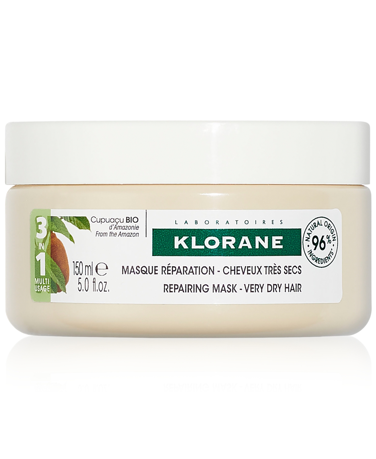 3-In-1 Hair Mask With Cupuacu Butter, 5 oz.