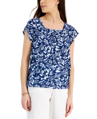 macy's petite tops new arrivals