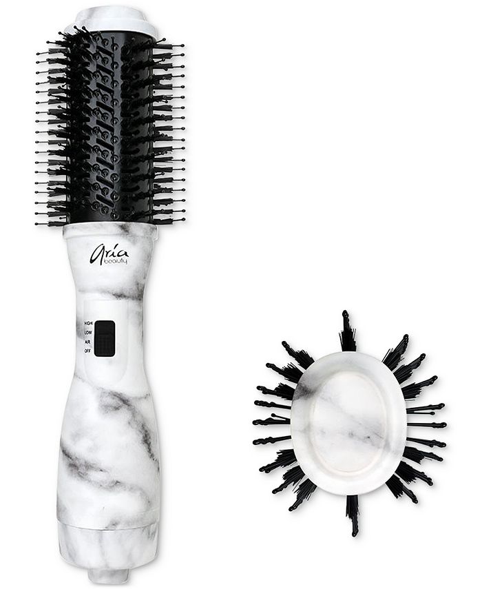 Aria Marble Blowdry Brush Grey, from PUREBEAUTY Salon & Spa Macy's