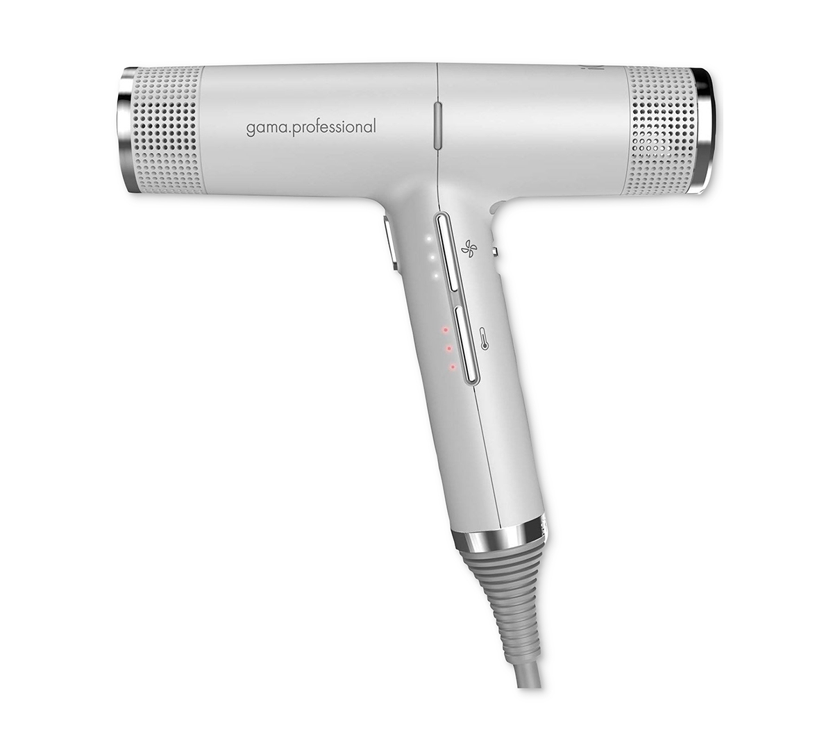 Gama Professional Iq Perfetto Hair Dryer - Silver, from Purebeauty Salon & Spa. item is in great condition 
