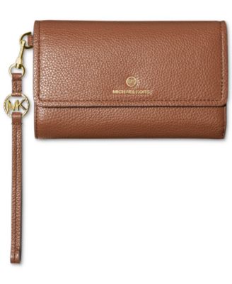 MICHAEL Michael Kors Jet Set Charm Large Flap Phone Wristlet Macy s