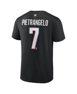 Men's Alex Pietrangelo Black Vegas Golden Knights 2022 NHL All-Star Game Name and Number T-shirt