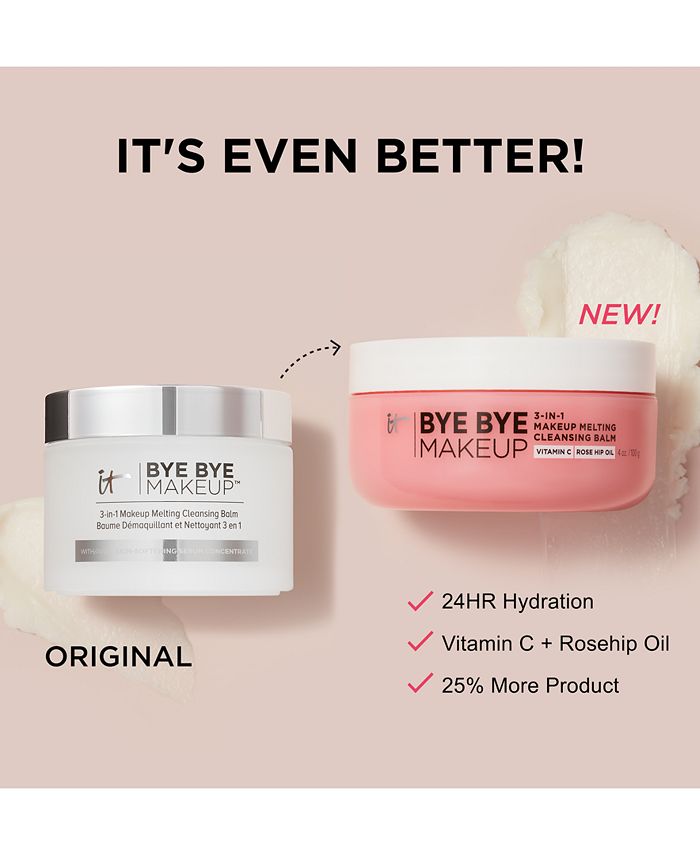 IT Cosmetics Bye Bye Makeup 3in1 Makeup Melting Cleansing Balm Macy's