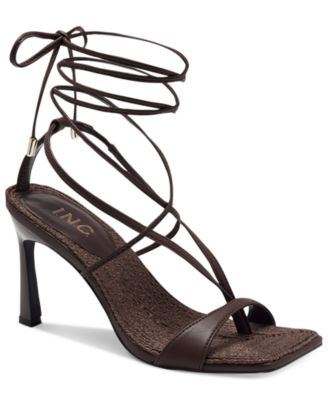 macys lace up sandals