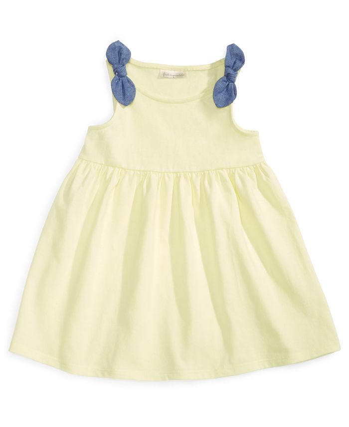 First Impressions Baby Girls Sleeveless Dress, Created for Macy's - Macy's