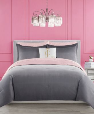 Juicy Couture Allister Ombre Comforter Sets In Gray,pink
