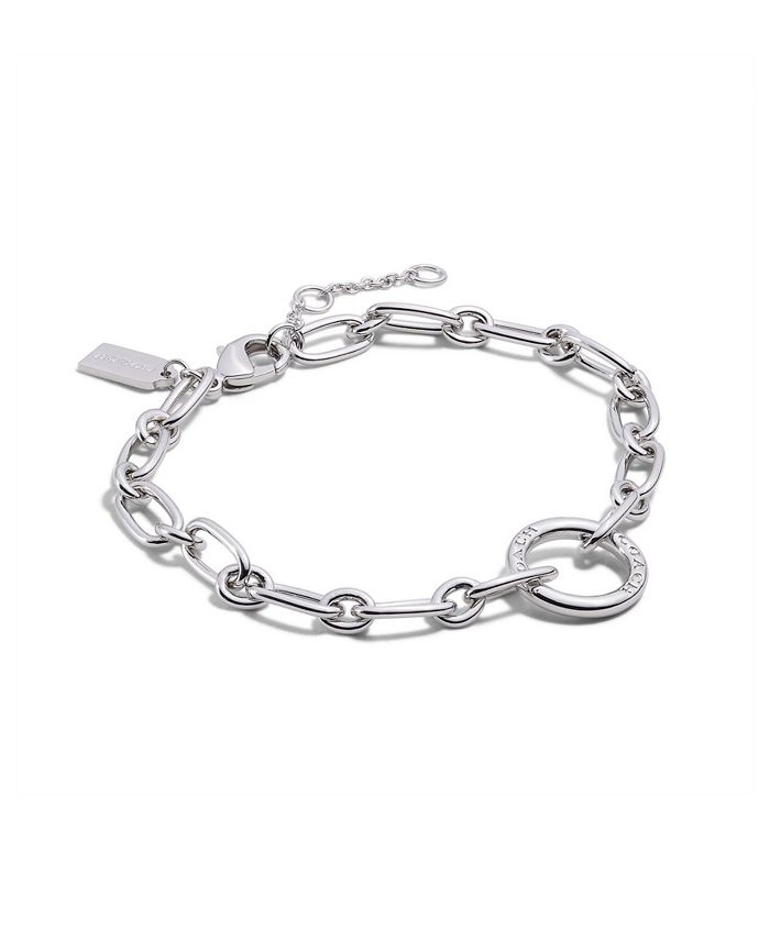 COACH Women's Signature Link Bracelet - Macy's