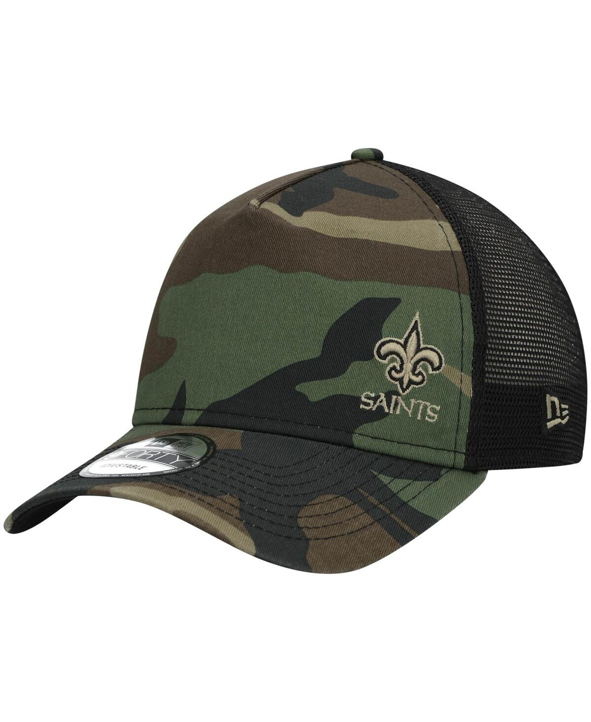 New Era Men's Camo And Black New Orleans Saints Flawless Utility A