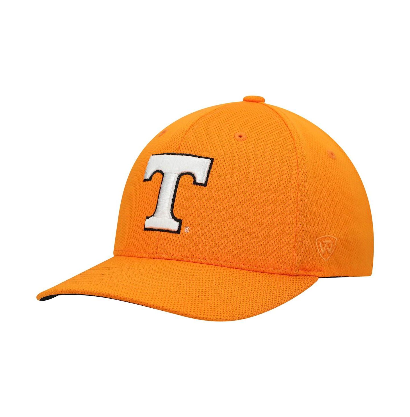 Мужская кепка Top of the World Tennessee Orange Tennessee Volunteers Reflex Logo Flex Hat — фото 1