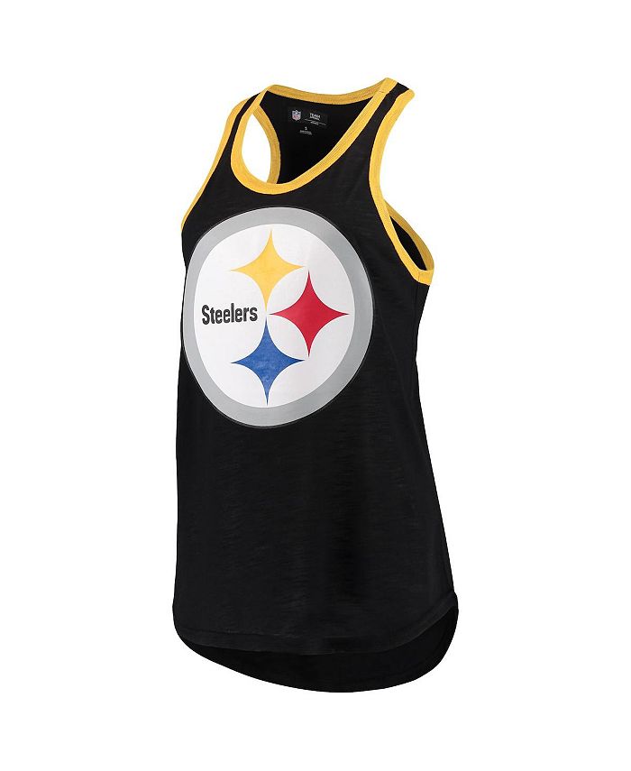 G Iii 4her By Carl Banks Womens Black Pittsburgh Steelers Tater Tank Top Macys 