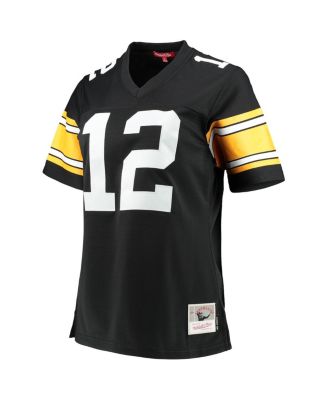 Women's Terry Bradshaw Black Pittsburgh Steelers Legacy Replica Player Jersey
