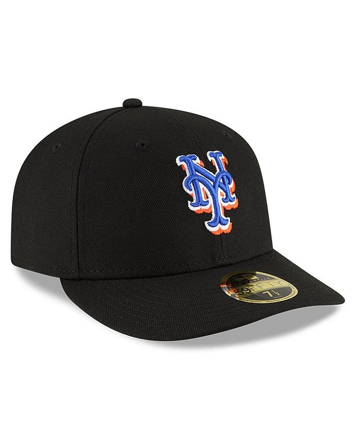 New Era Men's Black New York Mets Authentic Collection On-Field ...