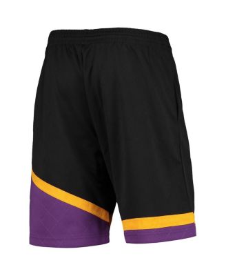 Men's Black Phoenix Suns Hardwood Classics 75th Anniversary Swingman Shorts