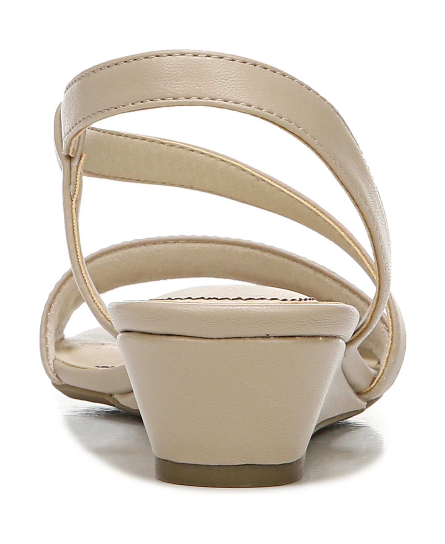 Женские сандалии LifeStride Yasmine Strappy Wedge, цвет: Серо-коричневая искусственная кожа — фото 3