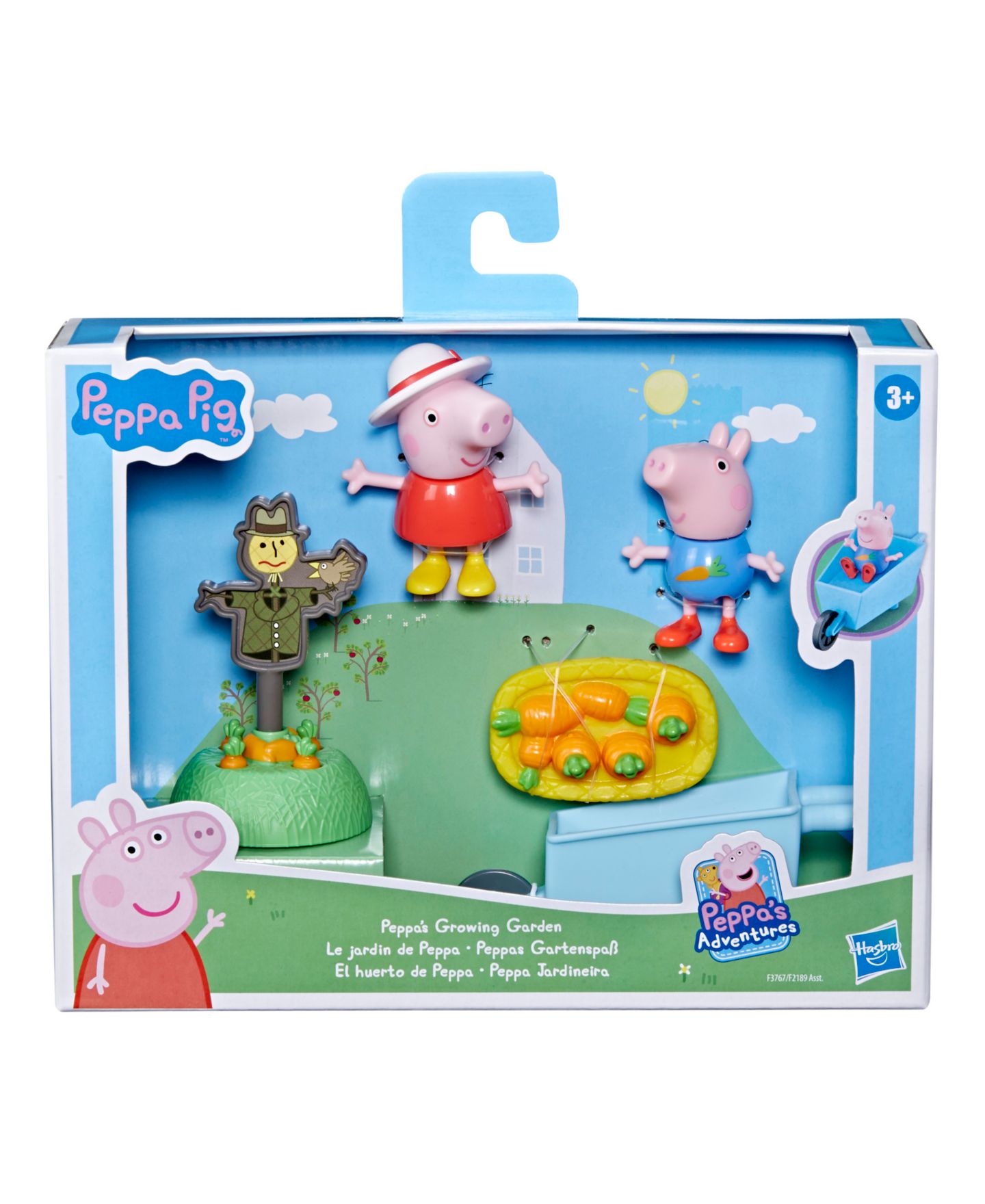 Детские фигурки Peppa Pig Peppa Growing Garden Play Set, 5 Piece — фото 4