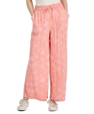 Style & Co - Women's Tie-Dyed Wide-Leg Pants