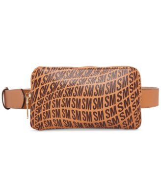 Steve Madden - Warp-Logo-Print Belt Bag