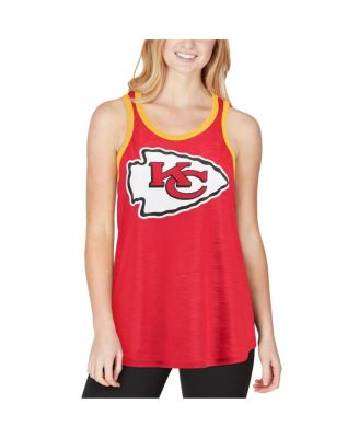 Women's Red Kansas City Chiefs Tater Tank Top
