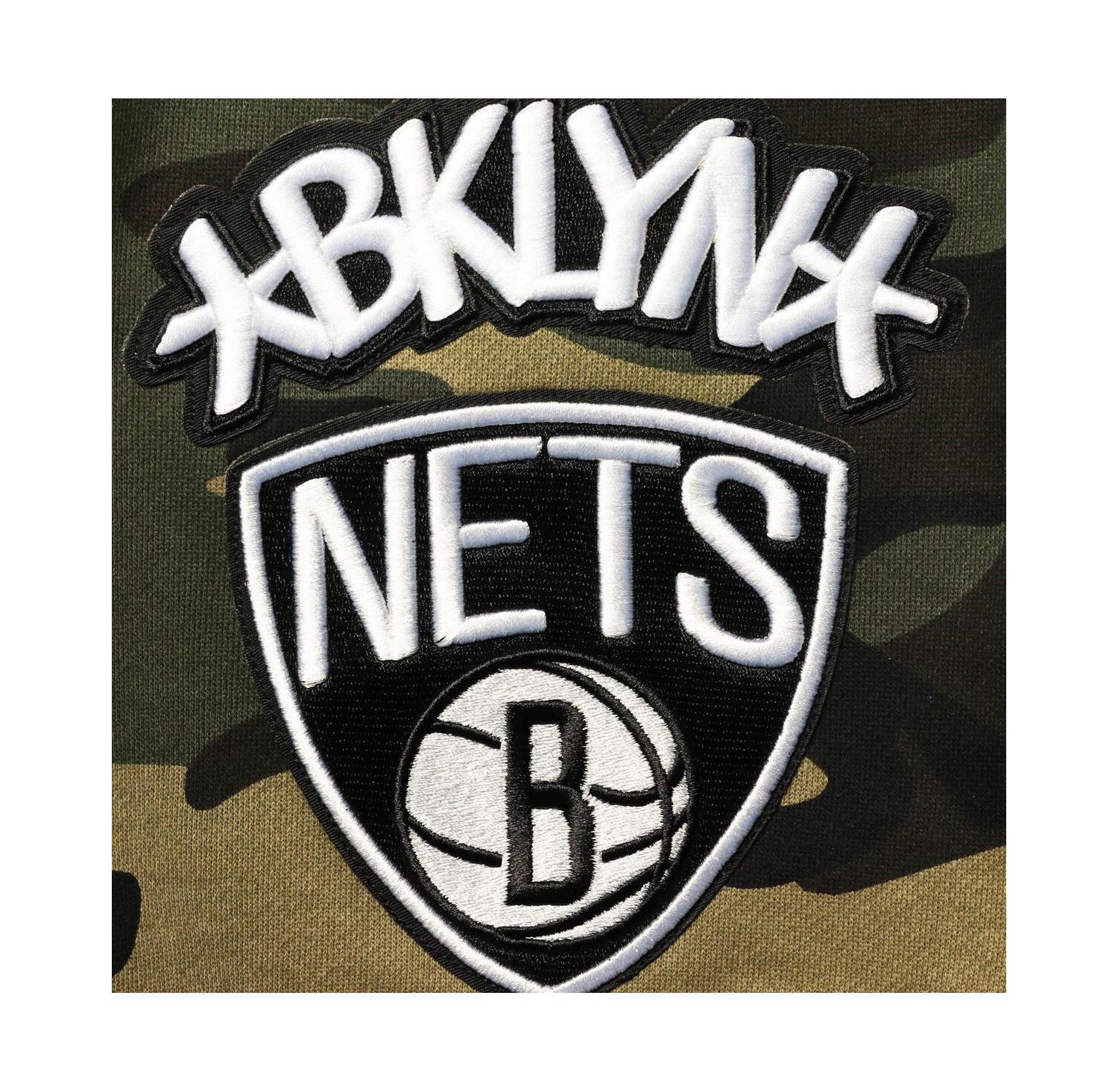 Men's Camo Brooklyn Nets Team Shorts
