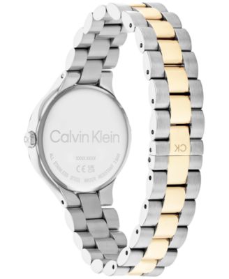 Two-Tone Stainless Steel Bracelet Watch 32mm