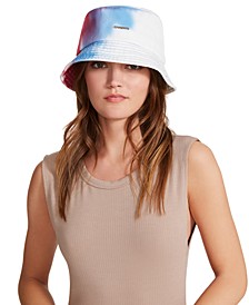Women's Packable Tie-Dyed Cotton Bucket Hat