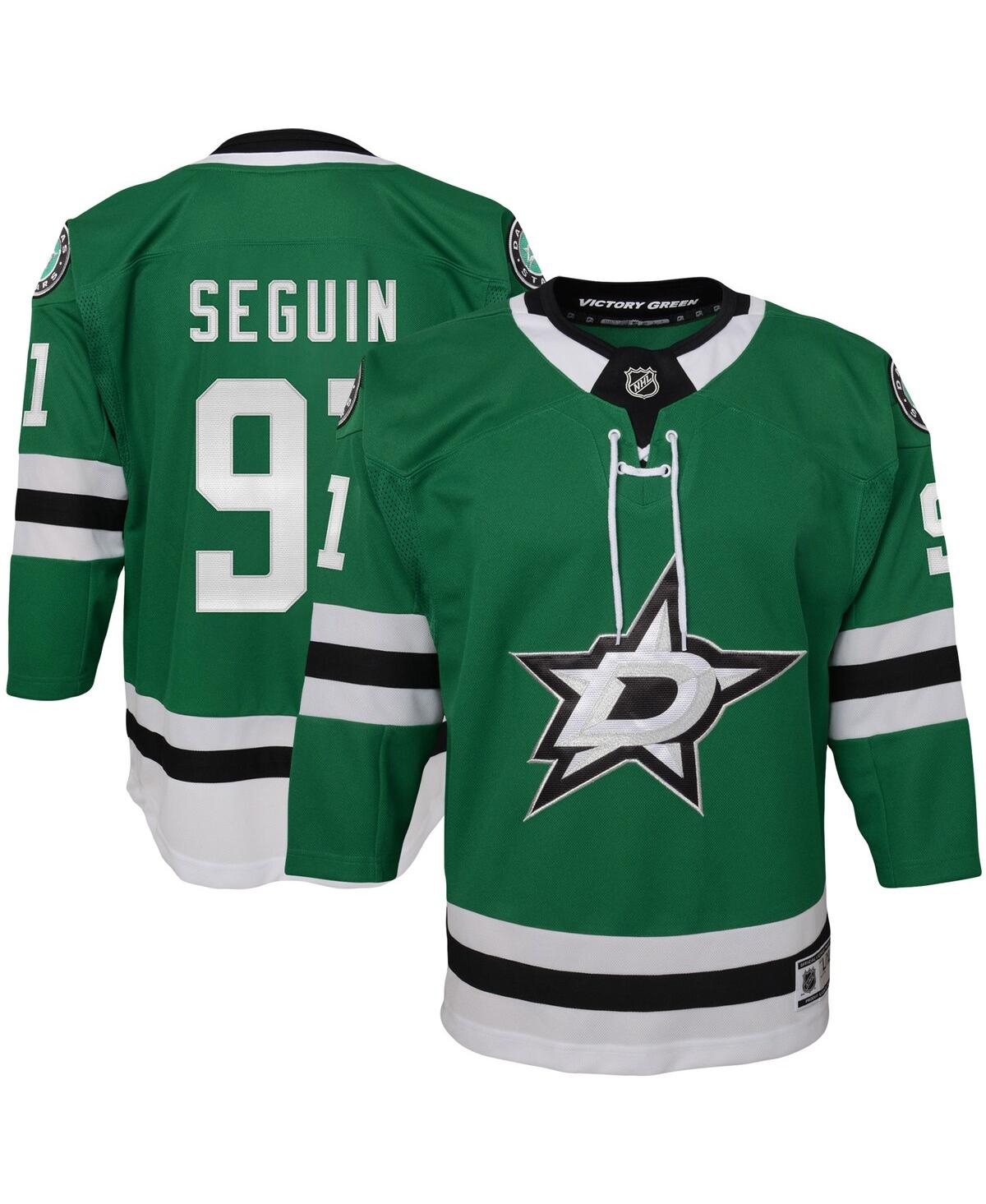 Big Boys Tyler SeguDallas Stars Home Premier Player Jersey - Kelly Green