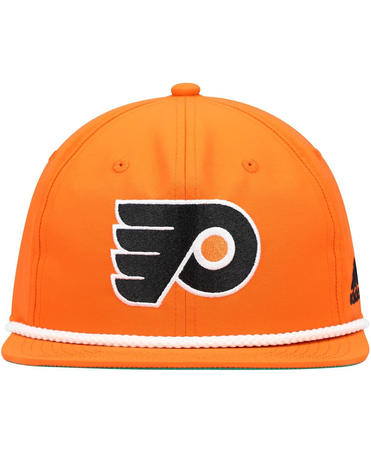 Men's AdidasPhiladelphia Flyers Rope Adjustable Hat - Orange